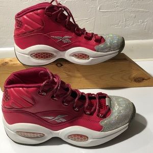 Reebok Classics Mid Question Girls Size 6.5